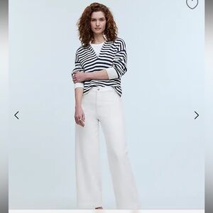 Madewell wide leg cropped jean perfect vintage fit
